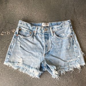 AGOLDE denim shorts